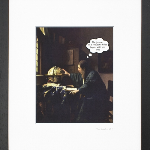 TaoMaster-5 Framed Printed Canvas